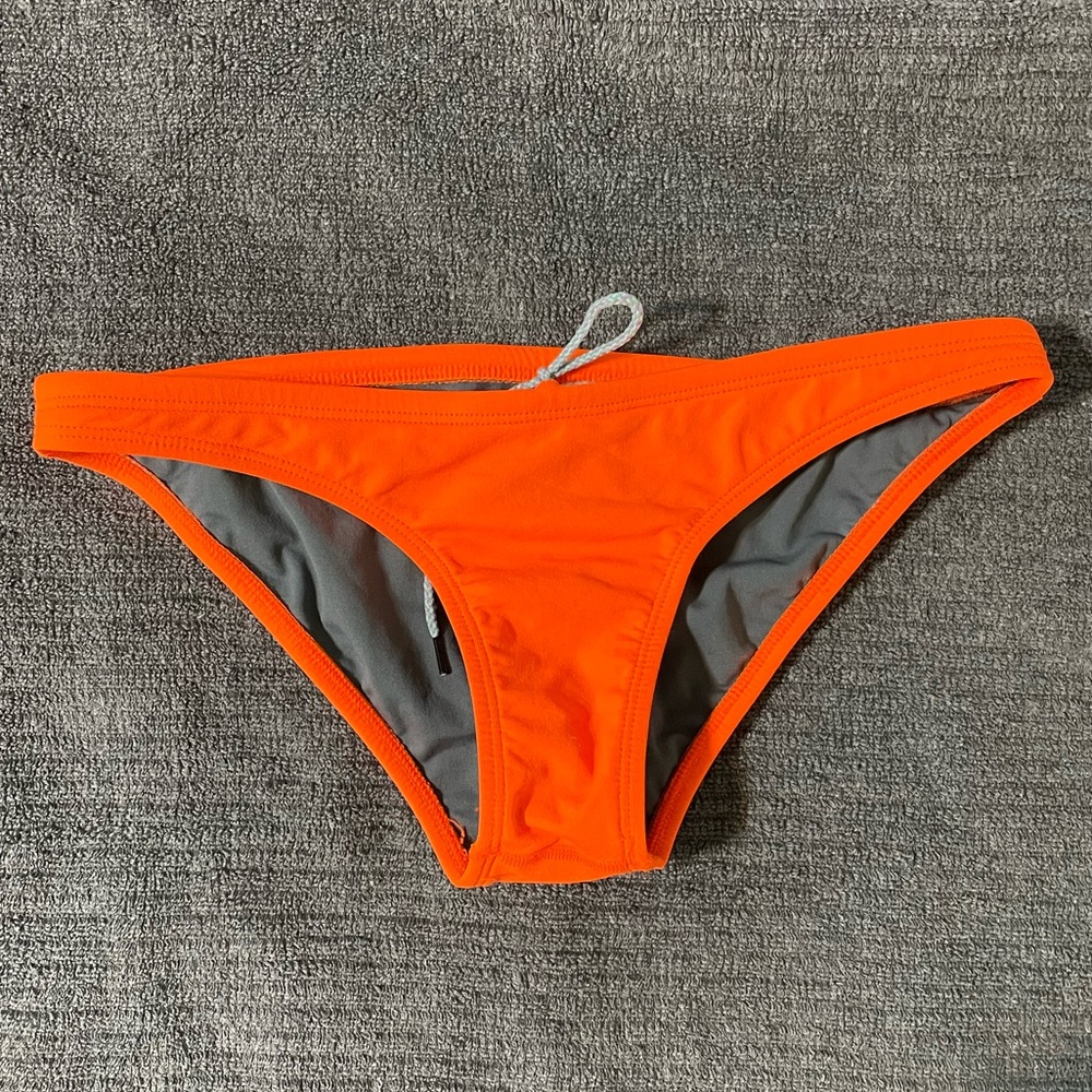 Neon orange Jolyn Bali bikini bottom
